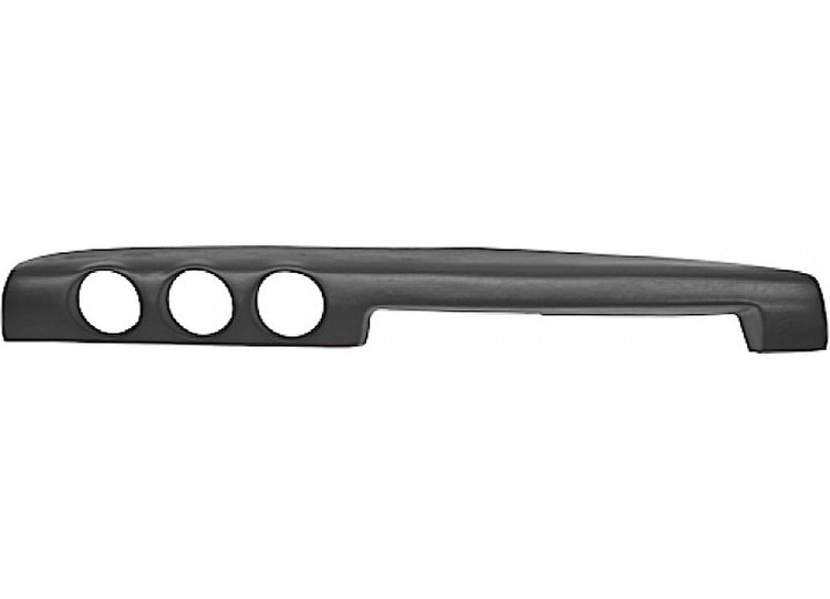 DASH COVER BLK W/O AC AND