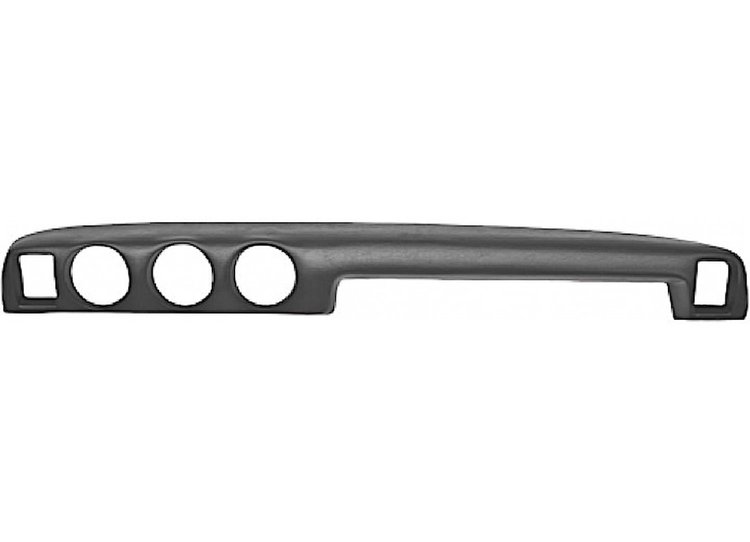 DASH COVER BLK W/O AC INC