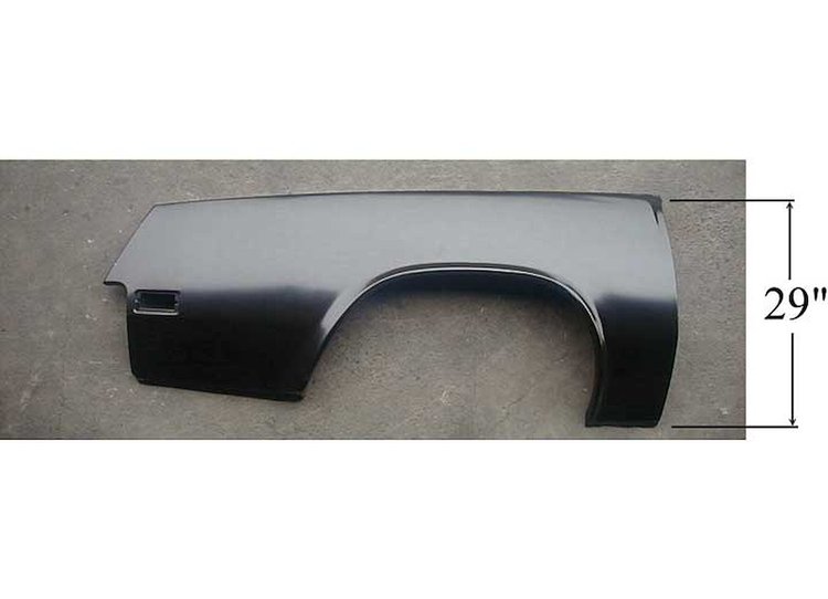 Quarter Panel Skin 1976-77 Cutlass 2 Door