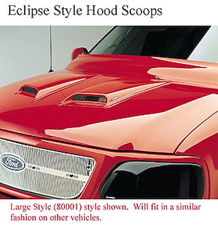 ECLIPSE HOOD SCOOP LARGE 13.5W X 35L X 2.5H - MULTIPLE VEHICLES SOLD IN PA IRS