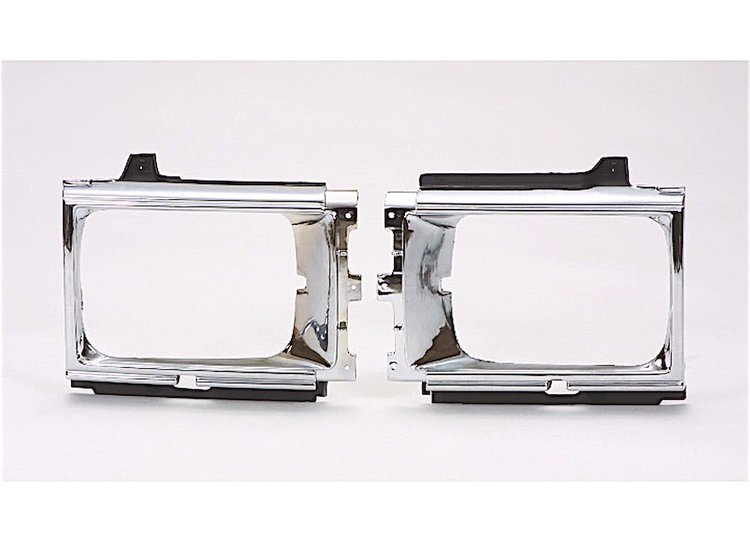 LH H.L. DOOR CHR 2/4WD TOYOTA P/U/4RUNNER 84-86