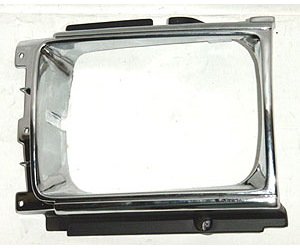 LH H.L. DOOR CHR/BLK 4WD TOYOTA SR-5 P/U/4RUNNER 87-88