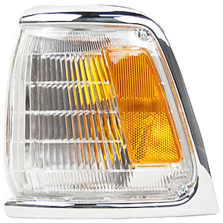 LH PARK/CLEARANCE LAMP CHR 2WD TOYOTA P/U 89-91