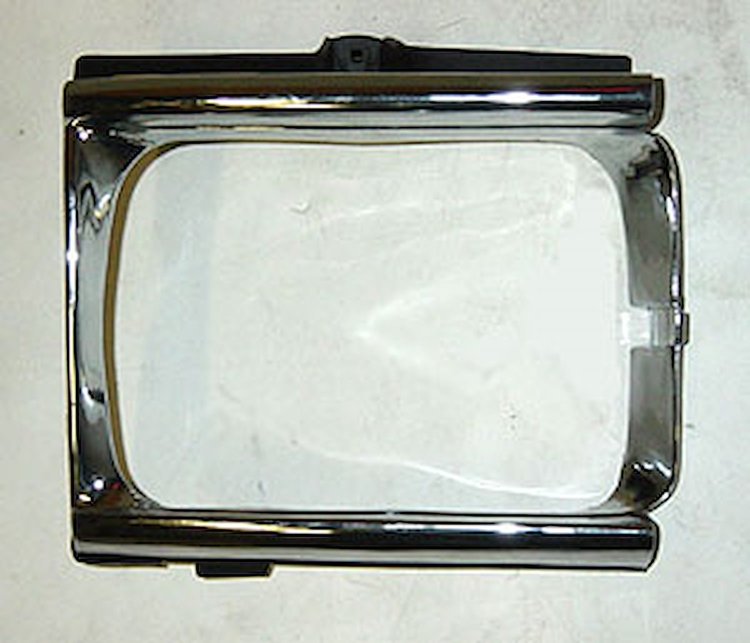 LH H.L. DOOR CHR/BLK 2WD TOYOTA P/U 89-95