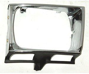 RH H.L. DOOR CHR/BLK 4WD TOYOTA P/U 89-91