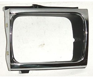 LH H.L. DOOR CHR/BLK 4WD TOYOTA P/U 92-95