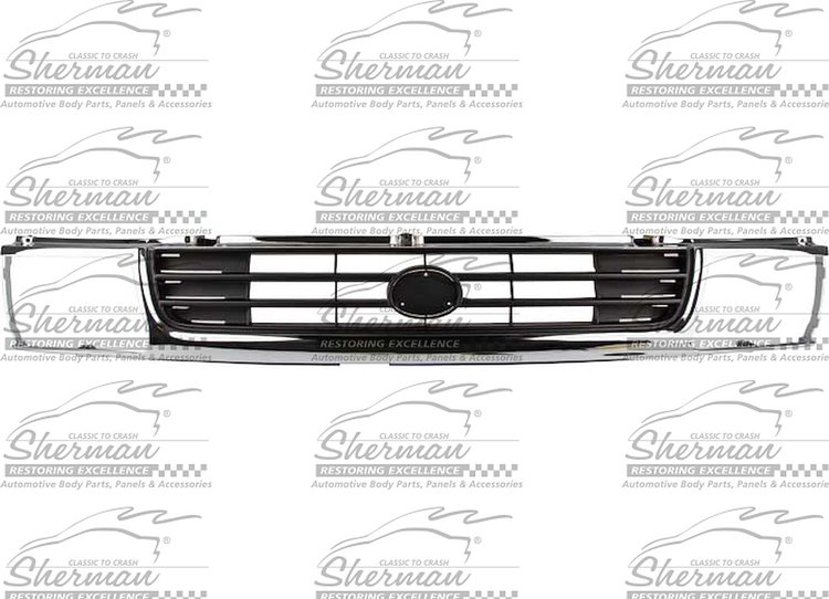 GRILLE CHR/BLK W/ H.L. DOORS 4RUNNER 92-95