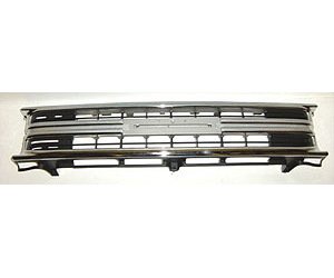 GRILLE CHR/SIL/BLK 2WD TOYOTA P/U 89-95