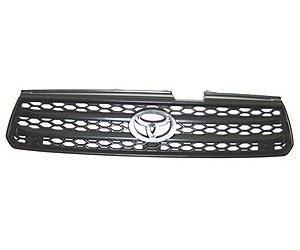 GRILLE HORIZONTAL BAR TYPE BLK RAV4 01-03