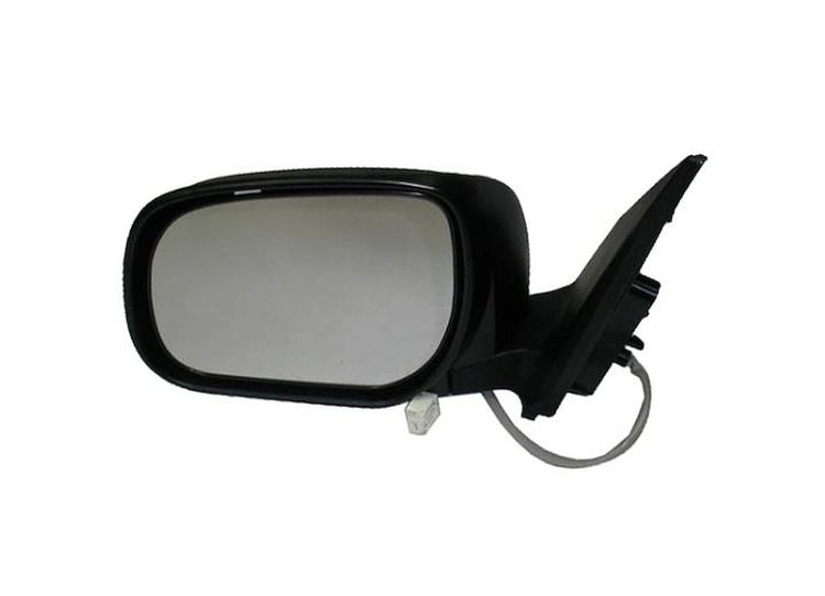 LH DOOR MIRROR PWR HTD SMOOTH BLK NON-FLDG RAV4 LIMITED/SPORT 06-08