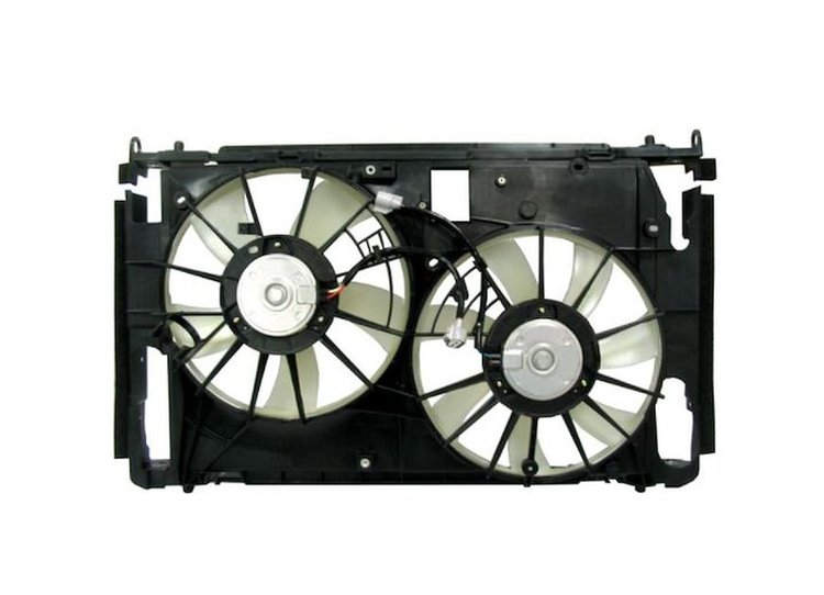 RAD/CON COOLING FAN ASSY BLADE/MOTOR/SHROUD 3.5L RAV4 06-10