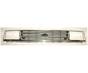 GRILLE CHR/BLK W/O CLIPS TOYOTA T-100 P/U 93-98