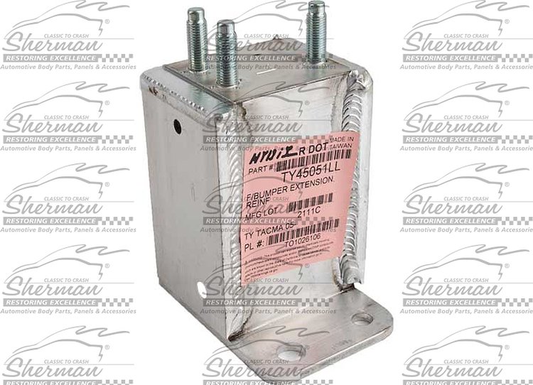 LH FT BUMPER REINF EXT ALUM TACOMA 05-11