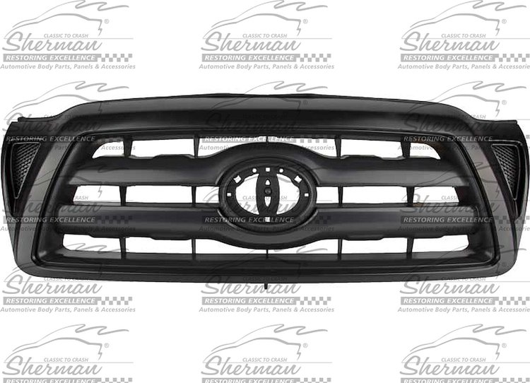 GRILLE MAT BLK W/ BLK FRAME TACOMA 05-10