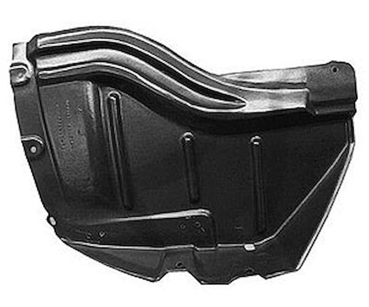 RH FENDER LINER FT SECT W/ STEEL BUMPER TUNDRA 07-11
