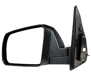 LH DR MIRROR PWR HTD BLK FLDG BASE/SR5 MODEL TUNDRA 07-11 W/O TOW PKG