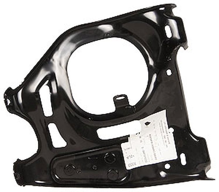 LH FT BUMPER MNTG ARM W/ STEEL BUMPER TUNDRA 07-11
