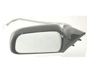 LH DOOR MIRROR PWR HTD SMOOTH BLK P USA/JAPAN BUILT CAMRY 97-01