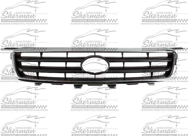 GRILLE CHR/SIL/BLK CAMRY 00-01