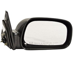 RH DOOR MIRROR PWR HTD GLOSS BLK P NON-FLDG USA BUILT CAMRY 02-06