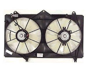 RAD/CONDENSER COOLING FAN ASSY BLADE/MOTOR/SHROUD 4CYL USA BUILT CAMRY 02 -06