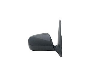 LH DOOR MIRROR PWR HTD GLOSS BLK P FLDG PRIUS 04-09