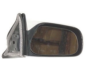 RH DOOR MIRROR MAN NON-HTD SMOOTH BLK NON-FLDG JAPAN BUILT COROLLA SDN/WGN 88-92