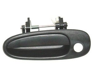 LH FT OUTR DR HDL BLK COROLLA SDN/WGN 93-97