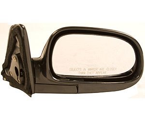 RH DOOR MIRROR MAN NON-HTD GLOSS BLK FLDG COROLLA STD SDN/WGN 93-97