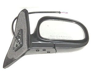 RH DOOR MIRROR PWR NON-HTD GLOSS BLK FLDG COROLLA SDN/WGN LE 93-97