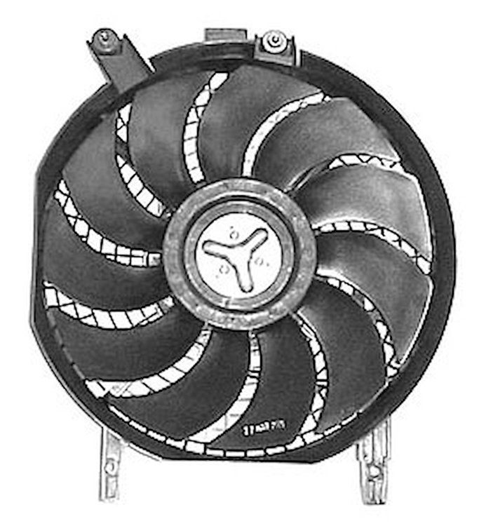 CON COOLING FAN ASSY BLASE/MOTOR/SHROUD COROLLA SDN/WGN 96-97
