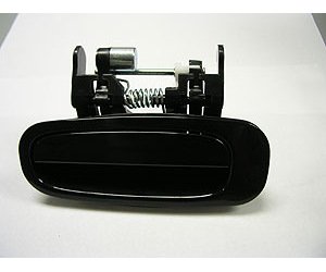 LH RR OTR DR HANDLE FLAT BLK COROLLA 98-02