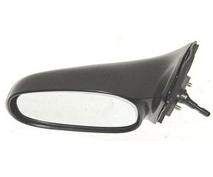 LH DOOR MIRROR MAN REM NON-HTD GLOSS BLK NON-FLDG COROLLA 98-02