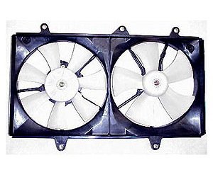 RAD/CON COOLING FAN ASSY BLADE/MOTOR/SHROUD COROLLA 98-02