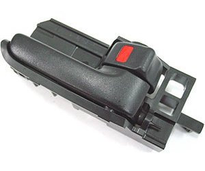 LH FT DR HDL INSIDE BLK COROLLA 03-08