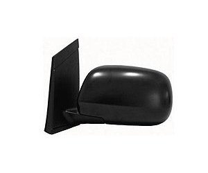 LH DOOR MIRROR PWR NON-HTD SMOOTH BLK FLDG SIENNA 04-10