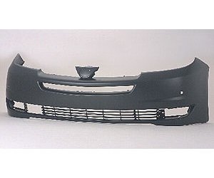 FT BUMPER CVR P W/ PARK ASSIST SENSORS RADAR CRUISE CONTROL SIENNA 04-05
