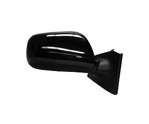 RH DOOR MIRROR PWR NON-HTD TEXT W/SMOOTH BLK CVR P FLDG YARIS H-BACK 06-1 1