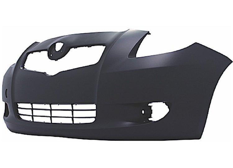 FT BUMPER CVR C P W/ FOG LAMP OPENING YARIS H-BACK 06-08 FOG LMP CVRS W/ OR W/O HOLE ARE DEALER SUPPLIED