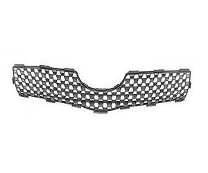 UPR GRILLE MAT BLK YARIS H-BACK 06-08