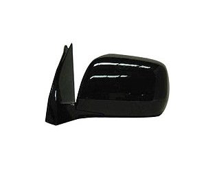 LH DOOR MIRROR PWR NON-HTD GLOSS BLK P FLDG HIGHLANDER 01-07