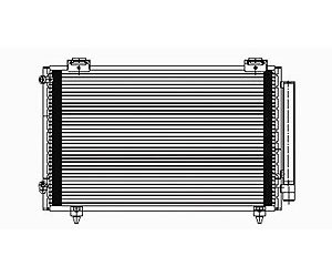 CONDENSER MATRIX/COROLLA 03-04