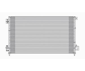 CONDENSER ACCORD 4CYL SDN USA/MEXICO BUILT/6CYL 03-07