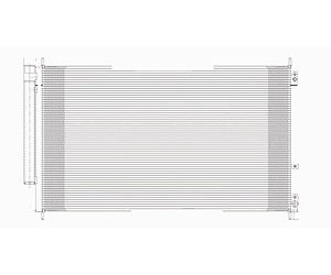 CONDENSER W/ RECIEVER/DRYER ODYSSEY 05-06