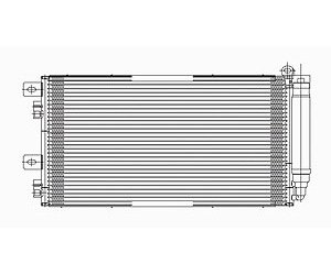 CONDENSER MINI COOPER/COOPER S CONV 05-08 H/B 02-06