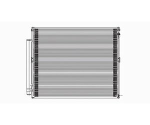 CONDENSER 4RUNNER 09/03-09