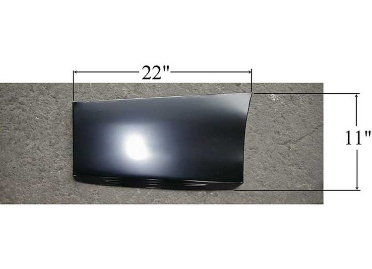 Quarter Panel Rear Lower Section 1974-81 Firebird/Trans Am