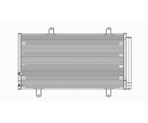CONDENSER AVALON 05 TO 2/06 LEXUS ES350/CAMRY EXC HYBRID 07-08