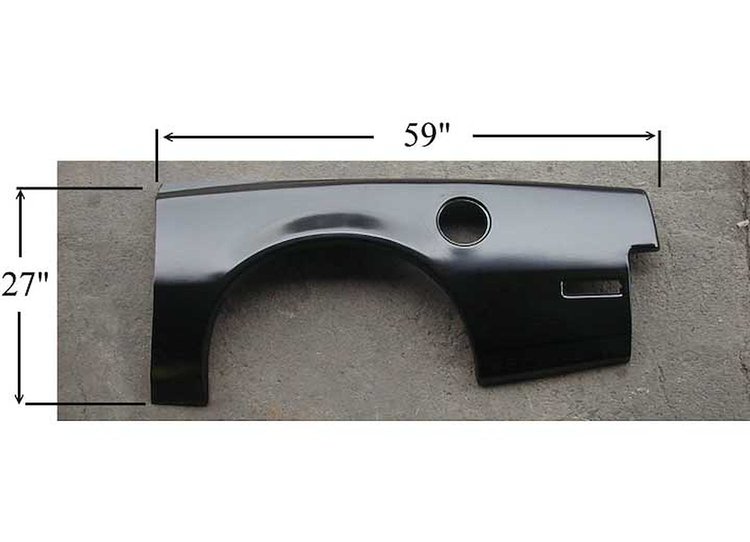 Quarter Panel Skin 1982-92 Firebird/Trans AM
