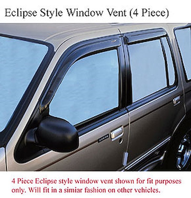 WINDOW VENTS 4PC SMK TRAILBLAZER 02-09